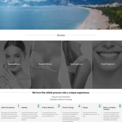 time travel aesthetic web tasarım çalışması