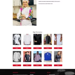 aşçı elbisesi antalya kurumsal web tasarım çalışması