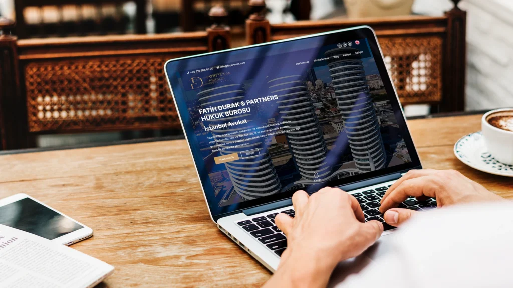 istanbul fd partners hukuk bürosu kurumsal web tasarım çalışması