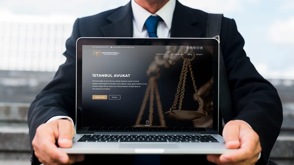 istanbul mermercioğlu hukuk avukat web site tasarımı