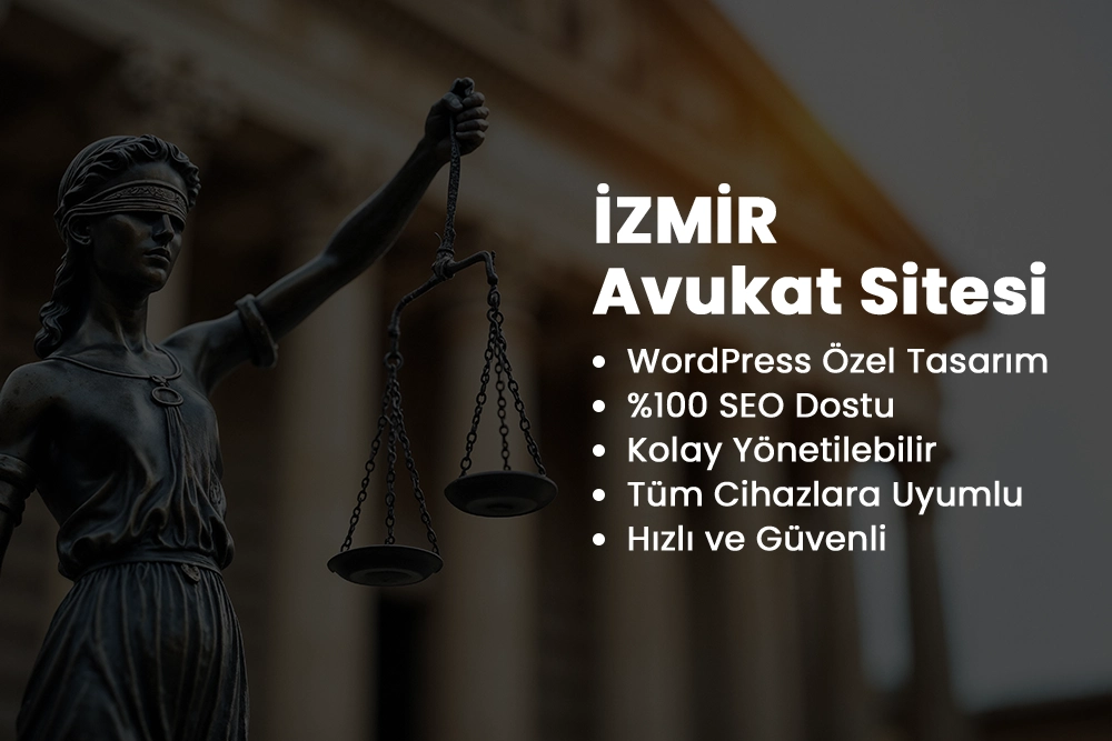 izmir avukat sitesi yapımı, özel tasarım wordpress avukat sitesi tasarımı