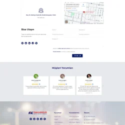 fidan kardeşler kurumsal web tasarım çalışması
